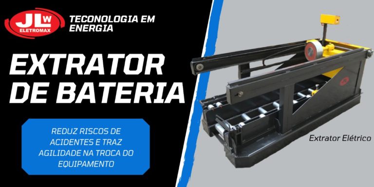 Leia mais sobre o artigo Extrator de bateria reduz riscos de acidentes e traz eficiência na troca de baterias